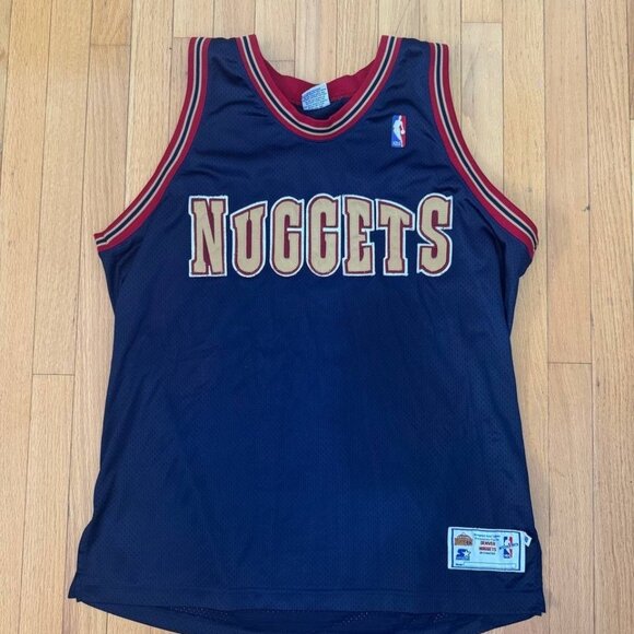 Vintage Starter Denver Nuggets Starter NBA Jersey – Size 48 – Authentic Look - Picture 1 of 9